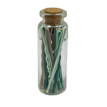Load image into Gallery viewer, Mini Sleek Bobbies in Glass Bottle - Eucalyptus - Becket Hitch
