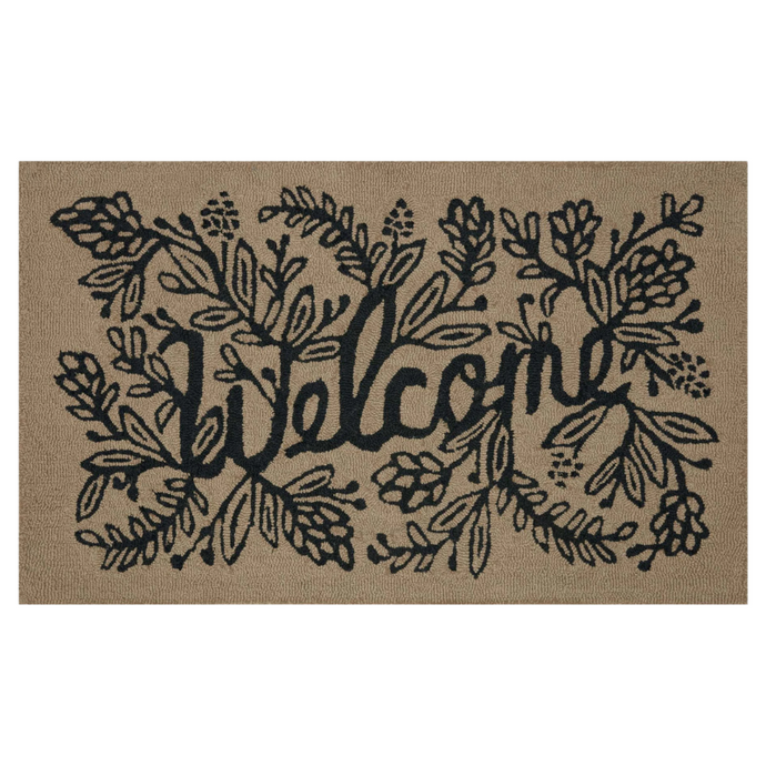 Minnie Welcome Rug-Becket Hitch