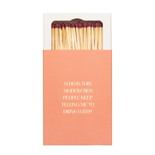Load image into Gallery viewer, Moderation Matchbox - Becket Hitch
