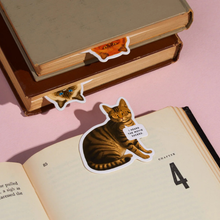 Load image into Gallery viewer, Moody Cats Magnetic Bookmark Set - Becket Hitch
