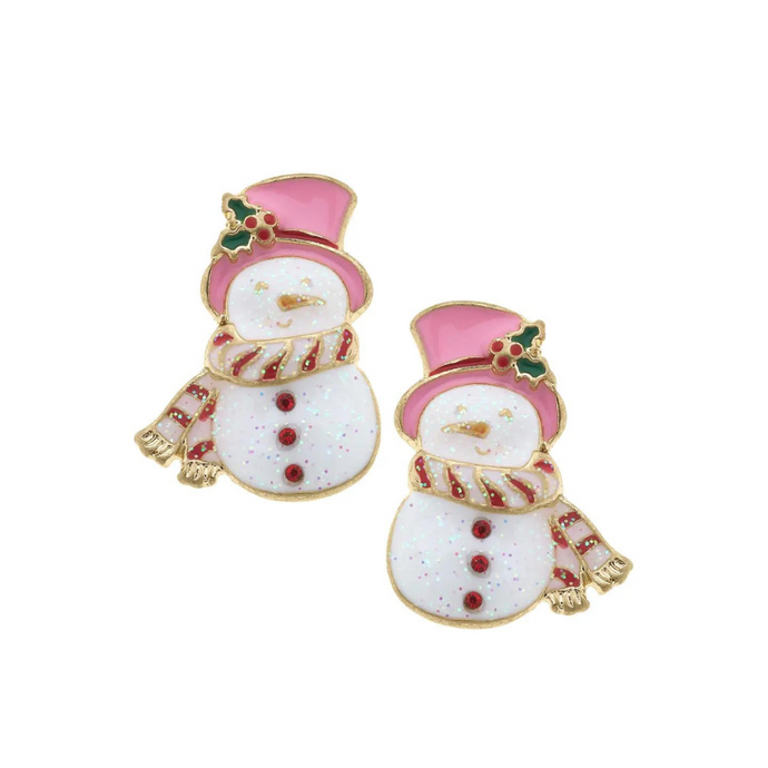 Mrs. Frosty Earrings-Becket Hitch