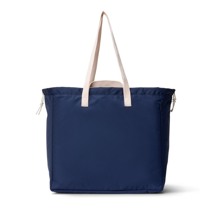 Navy Shelly Shopping Bag - Becket Hitch