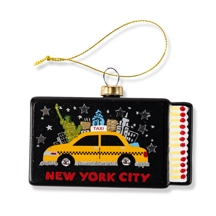 New York City Matchbook Ornament-Becket Hitch