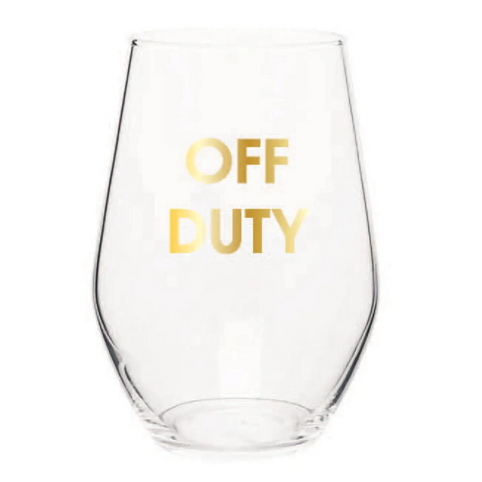 Off Duty Wine Glass-Becket Hitch