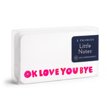 Load image into Gallery viewer, Okloveyoubye Little Notes - Becket Hitch
