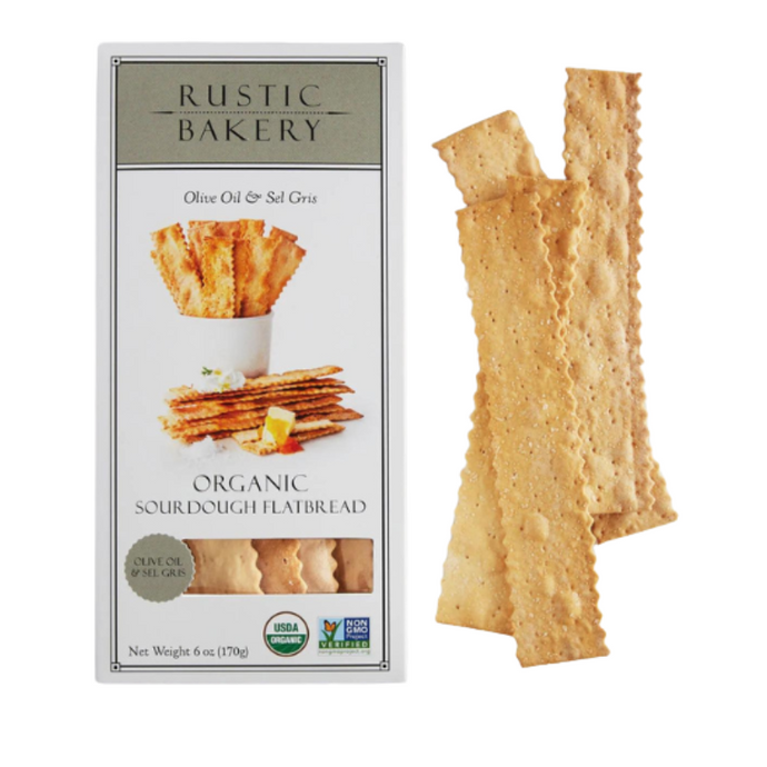 Olive Oil & Sel Gris Classic Flatbreads - Becket Hitch