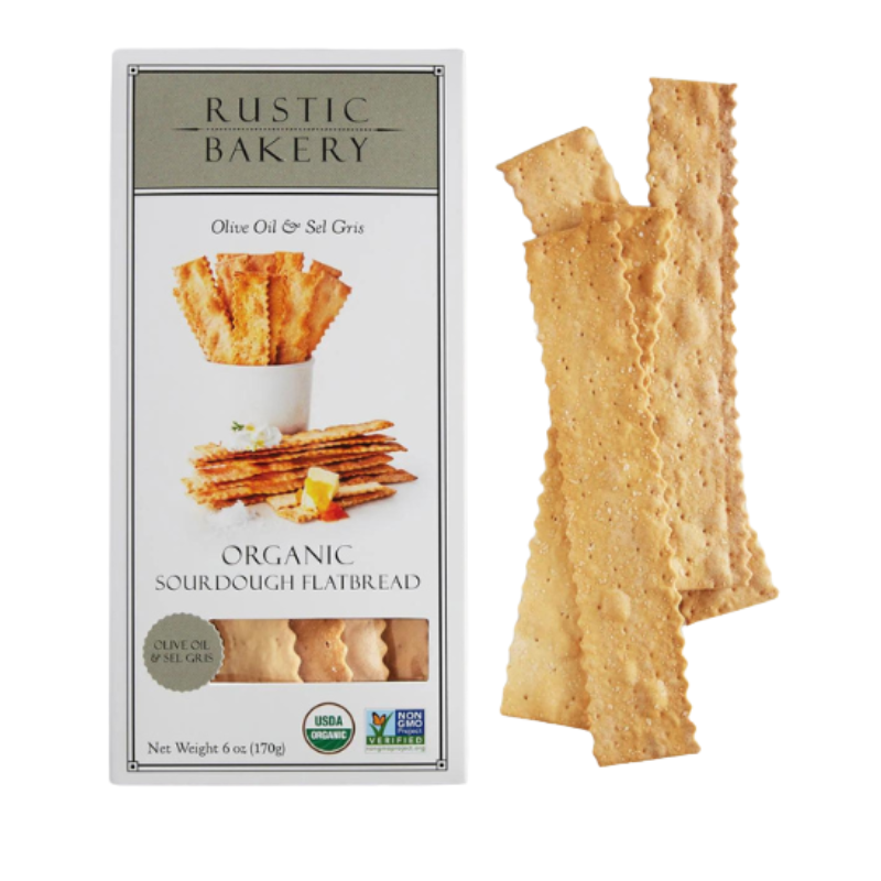 Olive Oil & Sel Gris Classic Flatbreads - Becket Hitch