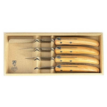 Load image into Gallery viewer, Olive Wood La Petite Cuisine Knife Set-Becket Hitch
