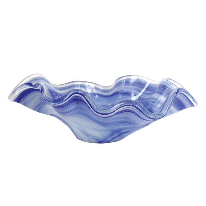 Onda Glass Cobalt Large Bowl-Becket Hitch