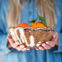 Load image into Gallery viewer, Onda Glass Tortoiseshell Small Bowl - Becket Hitch - Becket Hitch
