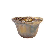 Load image into Gallery viewer, Onda Glass Tortoiseshell Small Rimmed Bowl - Becket Hitch

