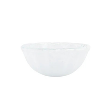 Load image into Gallery viewer, Onda Glass White Small Bowl - Becket Hitch
