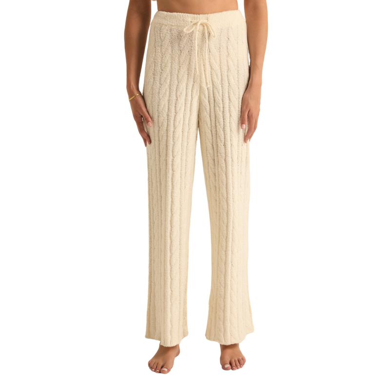 Paige Cable Knit Pant-Becket Hitch