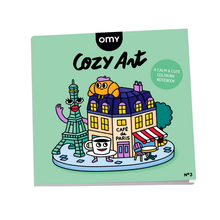 Load image into Gallery viewer, Paris Cozy Art Coloring Book - Becket Hitch
