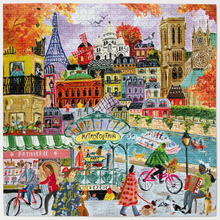 Load image into Gallery viewer, Paris in Autumn Puzzle - Becket Hitch
