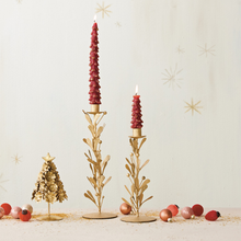 Load image into Gallery viewer, Petite Mistletoe Taper Holder - Becket Hitch
