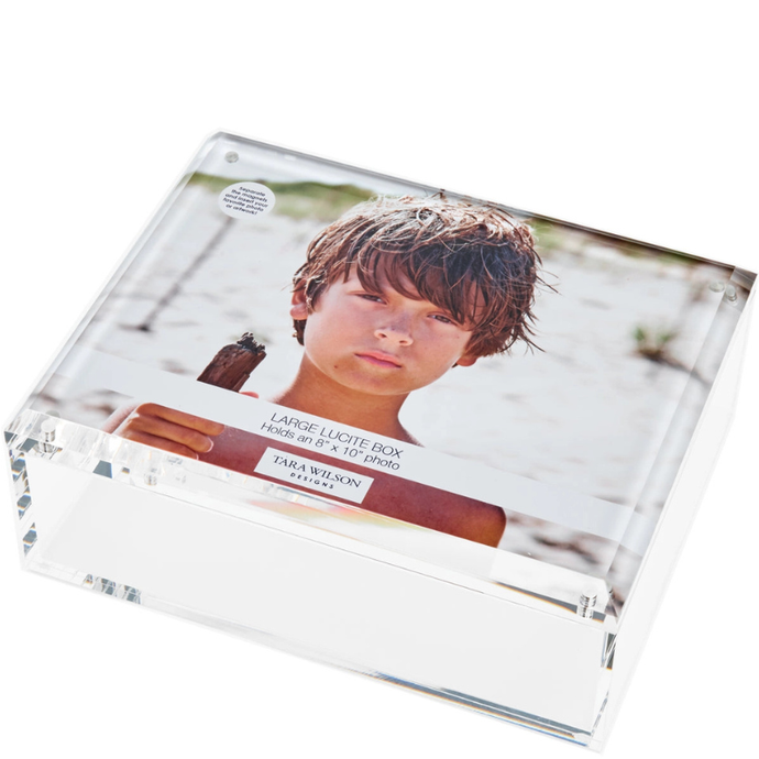 Photo Box 8 x 10 Clear - Becket Hitch