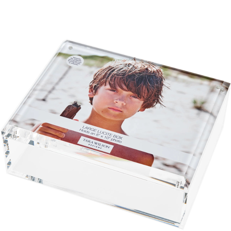 Photo Box 8 x 10 Clear - Becket Hitch