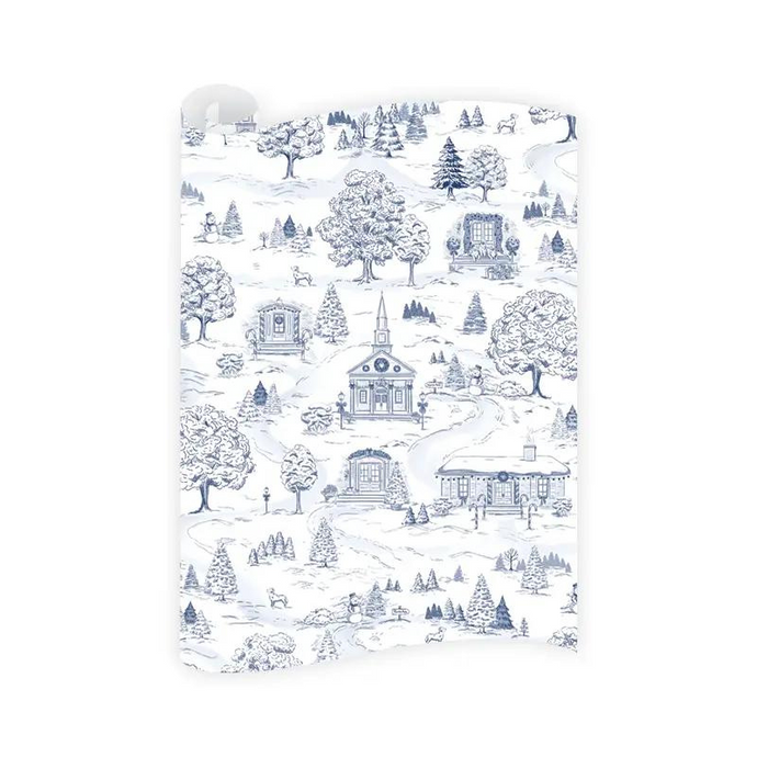 Piedmont Place Wrapping Paper-Becket Hitch