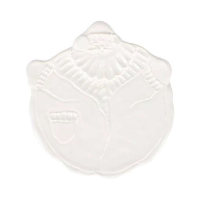 Pietra Natale Figural Santa Canape Plate - Becket Hitch