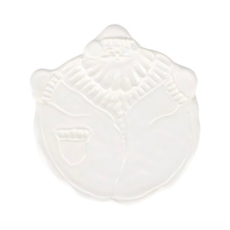 Pietra Natale Figural Santa Canape Plate - Becket Hitch
