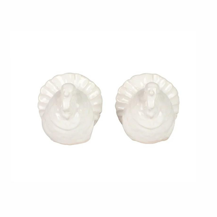 Pietra Tacchino Figural Salt and Pepper-Becket Hitch