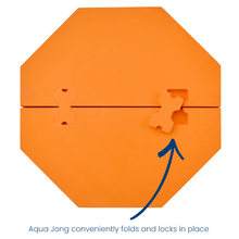 Load image into Gallery viewer, Pink Aqua Jong Pool Mat - Becket Hitch
