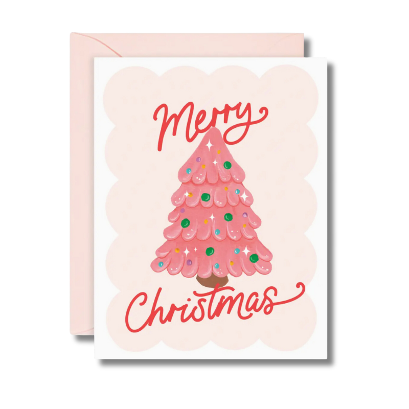 Pink Christmas Tree-Becket Hitch