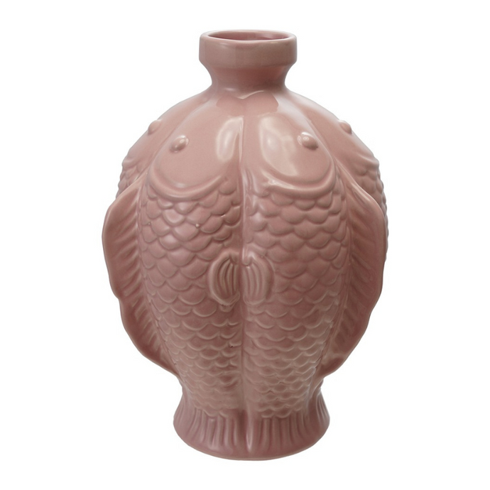 Pink Good Catch Vase-Becket Hitch