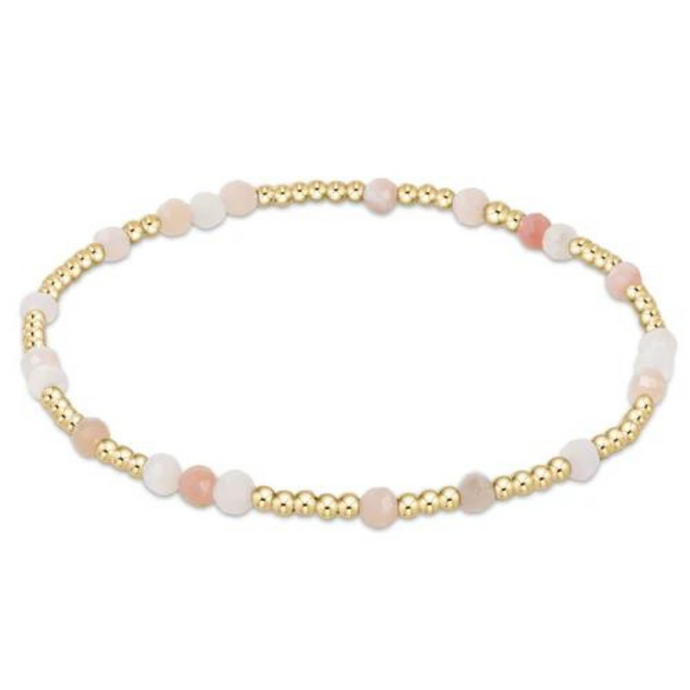 Pink Opal Hope Unwritten Gemstone Bracelet - becket hitch