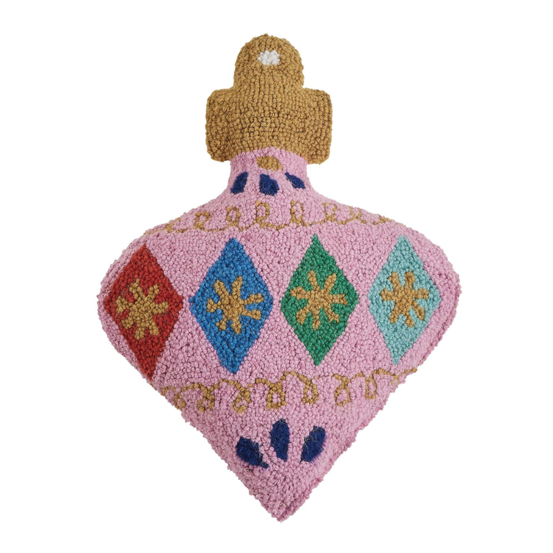 Pink Ornament Pillow-Becket Hitch