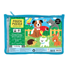 Load image into Gallery viewer, Playful Pets 12 Piece Pouch Puzzle - Becket Hitch
