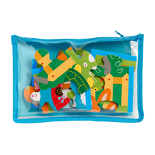 Load image into Gallery viewer, Playful Pets 12 Piece Pouch Puzzle - Becket Hitch
