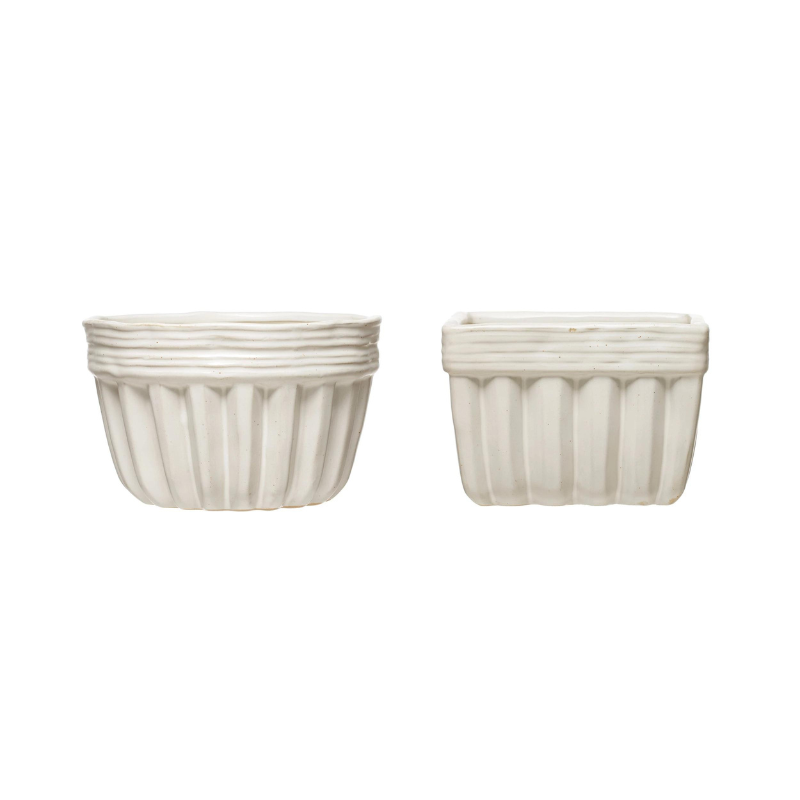 Powder Fluted Bowls-Becket Hitch