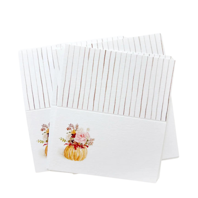 Pumpkin Bouquet Place Cards-Becket Hitch