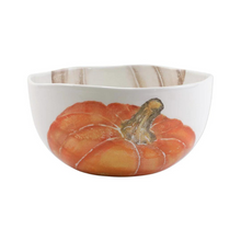 Load image into Gallery viewer, Pumpkins Deep Serving Bowl-Becket Hitch
