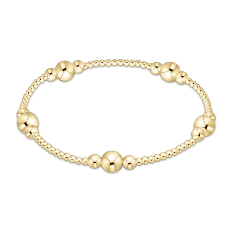 Purpose Gold 6mm Bead Bracelet - Becket Hitch