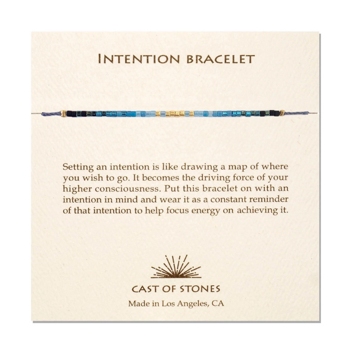 Radiant Blue Intention Bracelet-Becket Hitch