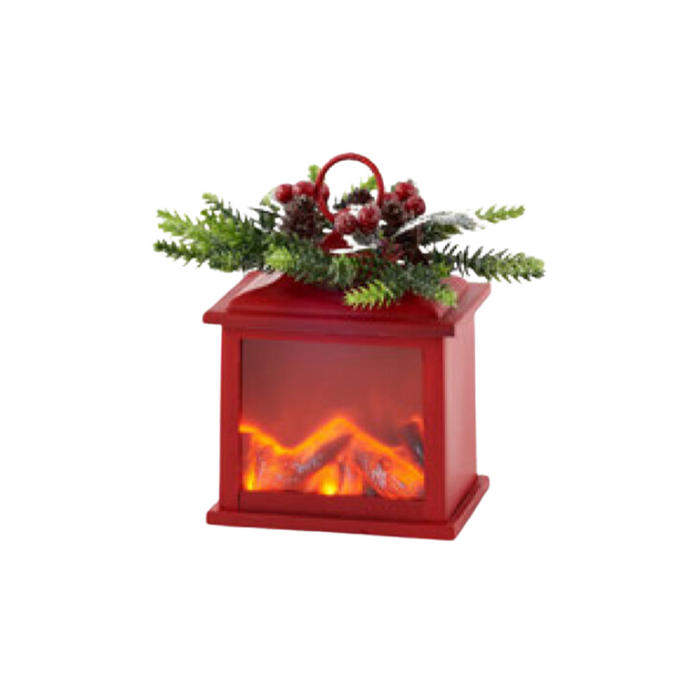 Red Fire Lantern Ornament-Becket Hitch