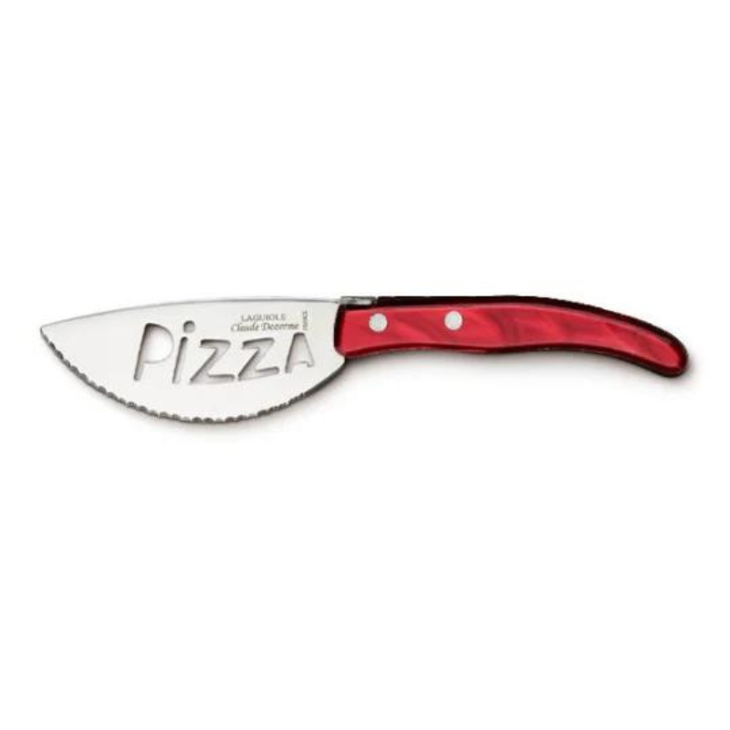 Red Pizza Knife-Becket Hitch