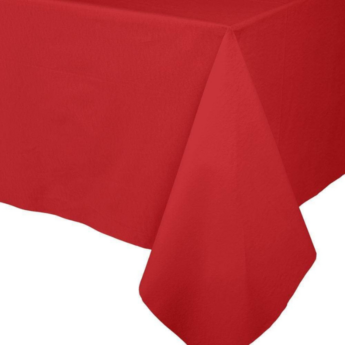 Red Table Cover-Becket Hitch