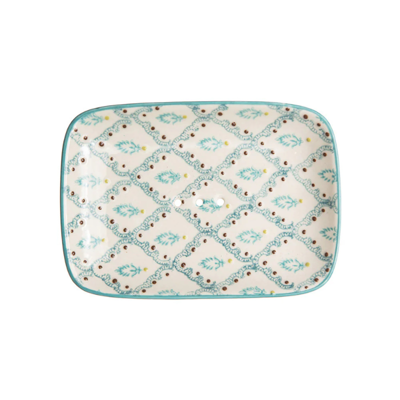 Retro Floral Soap Dish-Becket Hitch