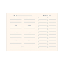 Load image into Gallery viewer, Retro Weekly Meal Planner - Becket Hitch
