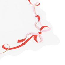 Load image into Gallery viewer, Ribbon Bow Large Napkins - Becket Hitch
