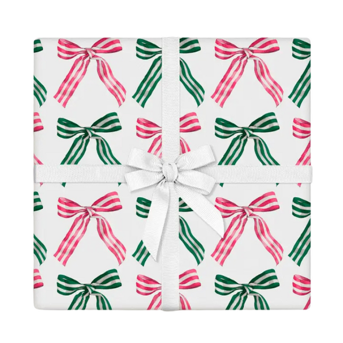 Ribbon Candy Bows Gift Wrap - Becket Hitch
