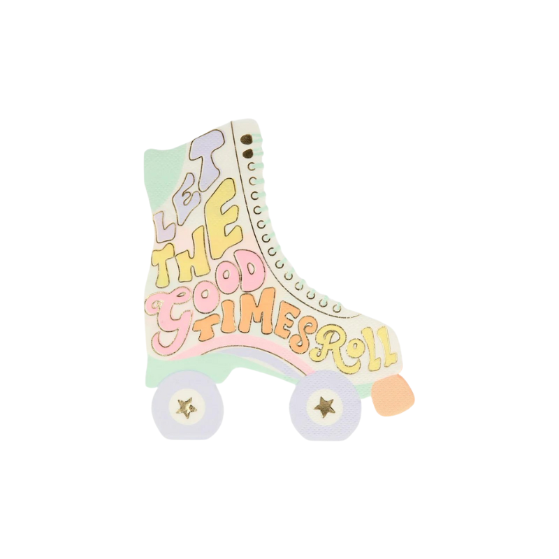 Roller Skate Napkins-Becket Hitch