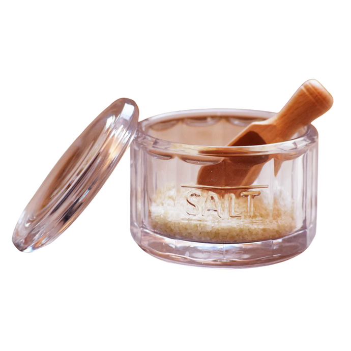Salt Pot with Scoop - Becket Hitch