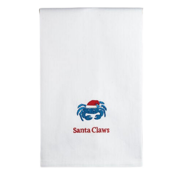 Santa Claws Tea Towel-Becket Hitch