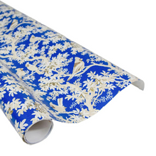 Load image into Gallery viewer, Scenic Songbirds Blue Wrapping Paper-becket hitch
