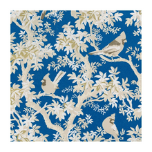 Load image into Gallery viewer, Scenic Songbirds Blue Wrapping Paper-becket hitch
